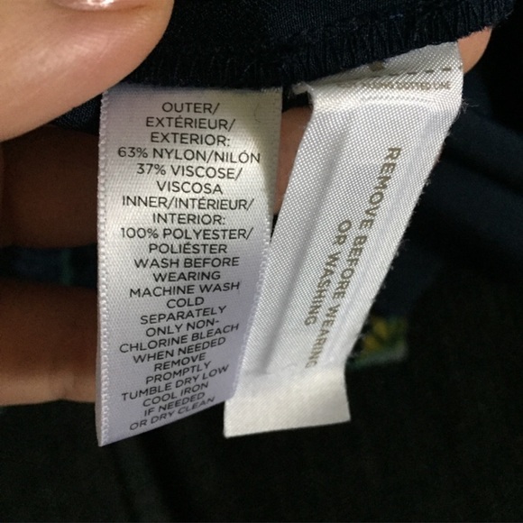 LOFT Garden Floral Flounce Dress - Picture 7 of 8